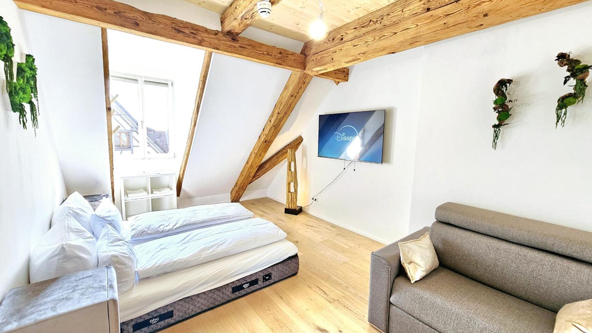 Wood World Luxury - Massage - Bergblick - Tranpolin- Parken Apartment Маркдорф Екстериор снимка