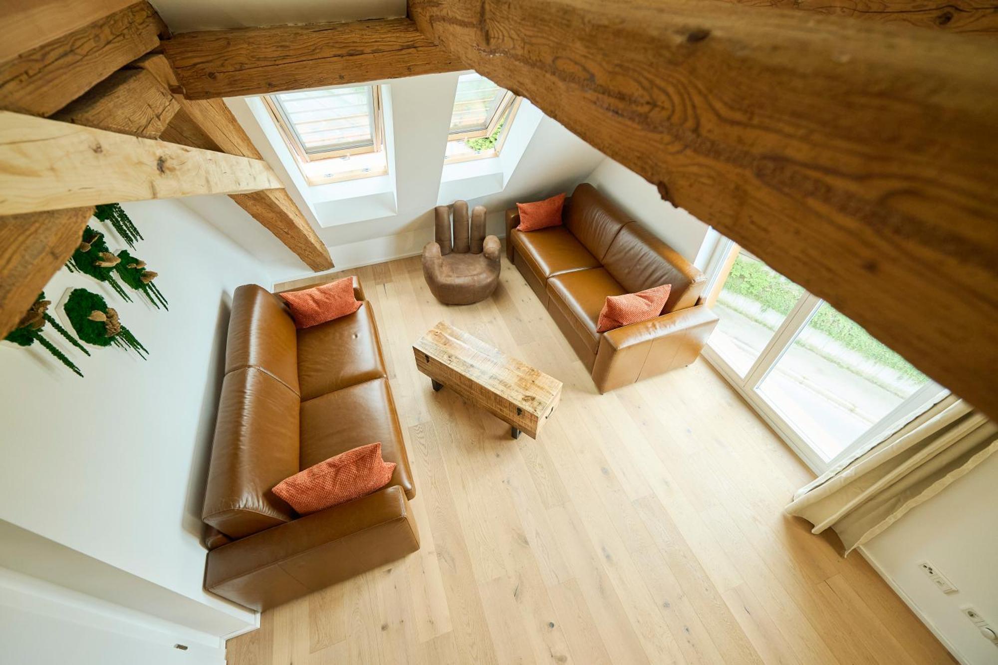 Wood World Luxury - Massage - Bergblick - Tranpolin- Parken Apartment Маркдорф Екстериор снимка